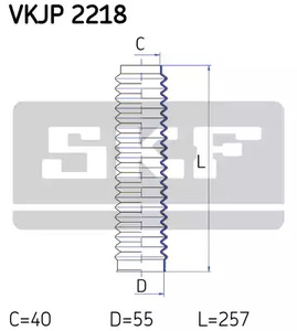 Фото VKJP2218 Комплект пыльника SKF {forloop.counter}}